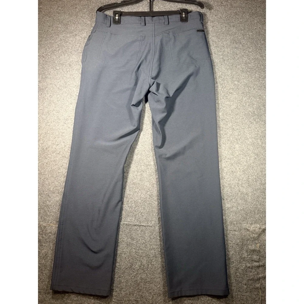 Greg Norman Mens Shark Logo Performance Golf Pants 32x29  Stretch‎ Five-Pocket